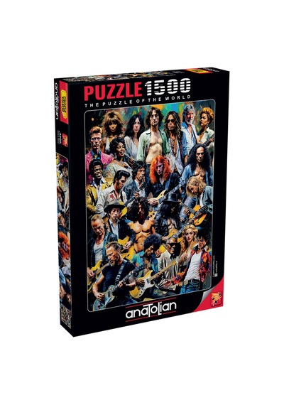 Anatolian 1500 Parçalık Puzzle - Rock Stars 4580