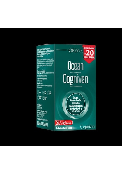 Ocean Cognıven 36 Kapsul %20 Daha Fazla 850081345237
