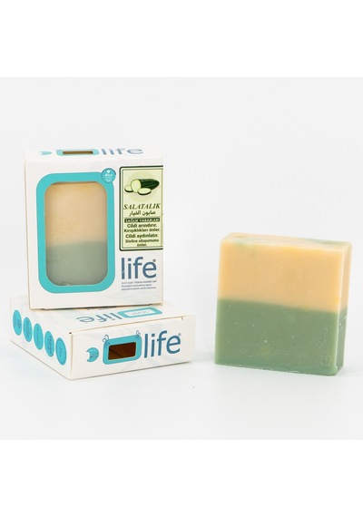 Olife Soap Doğal El Yapımı Salatalık Kokulu Sabunu 3 x 100 G