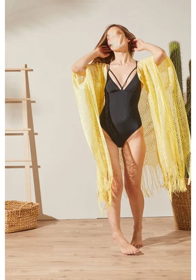 Pazarız Pembecin Pareo Dantel Yelek Mayo Bikini Üzeri Yaprak Desenli Püsküllü Plaj Elbise Pembe Pembe Pazarız Pembecin Pareo Dantel Yelek Mayo Bikini Üzeri Yaprak Desenli Püsküllü Plaj Elbise Pembe Pembe