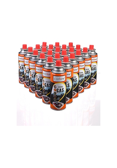 Senbang Kamp Ocak Gazı Valfli Kartuş 24 x 227 G Çok Renkli