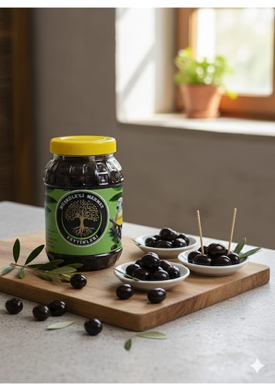 1 Kg 220/240 Dane Siyah Zeytin