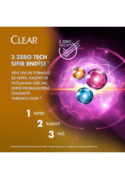 Clear Women Zencefil Özlü Kepeğe Karşı Etkili Şampuan 350 ML