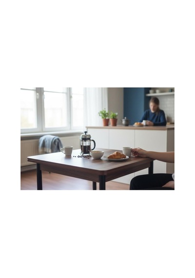 Efe Mobilya T-6034 Kemençe 70x120 Mdf 4-6 Kişilk Mutfak Masası Yemek Masası