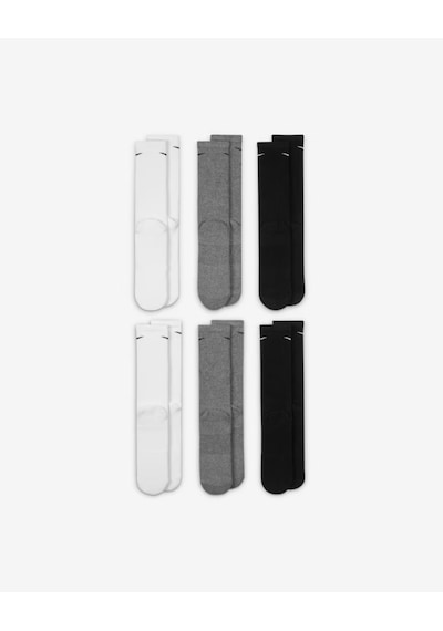 Nike Everyday Plus Destekli Antrenman Crew Çorapları 6 Çift Sx6897-965 Cok Renklı
