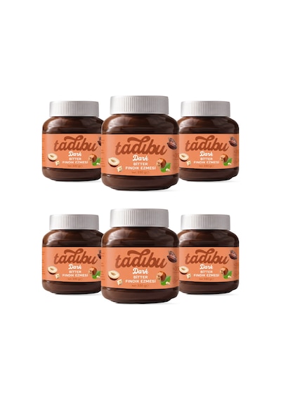 Abdurrahman Tatlıcı Tadıbu Bitter Kakaolu Fındık Ezmesi 6 x 330 G