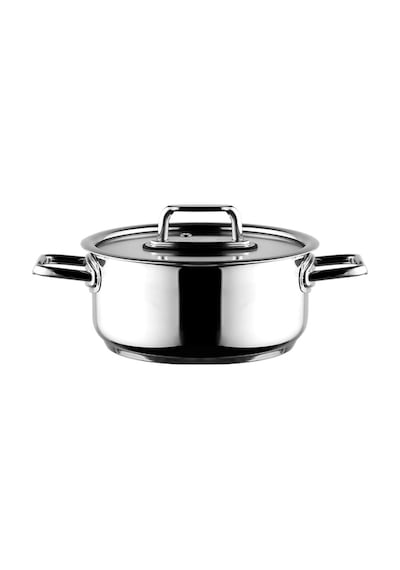 Aryıldız Colombus Metal Kulp Cam Kapak Derin Tencere - 18 Cm