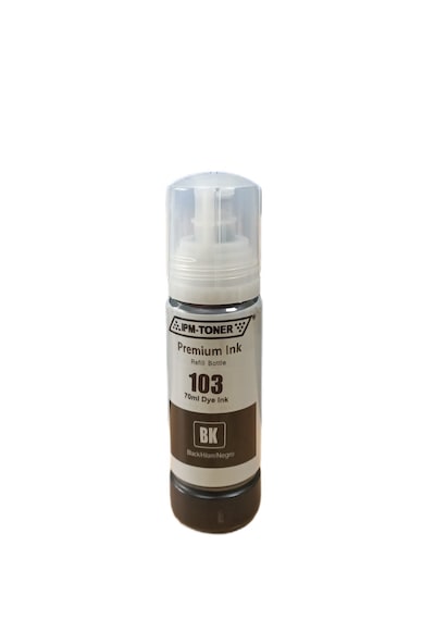 Epson 103 Siyah Uyumlu Mürekkep 70ml C13t00s14a Ecotank L3110/