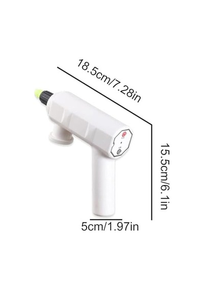 Usb Şarjlı Şişeye Takılabilen Su Püskürtme Tabancası, Çiçek Bitki Bahçe Sulama, İlaçlama, Oto Su Köpük Püskürtücü