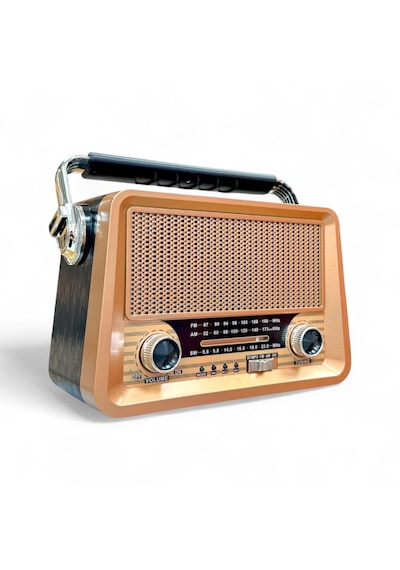 Rt-756p Nostalji Büyük Boy Radyo,asma Aparatlı Trend Nostaljik Radyo