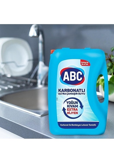 Abc Karbonatlı Ultra Çamaşır Suyu 3,25 Lt 4'lü Paket Diğer