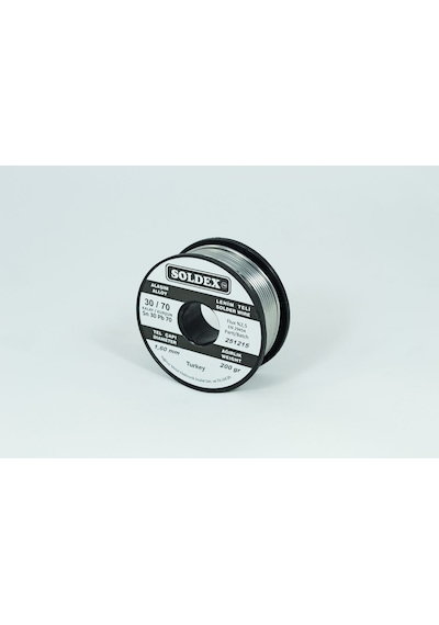 Soldex 30-70 Lehim Teli 200 Gr 1,6 Mm Sn:30 - Pb:70
