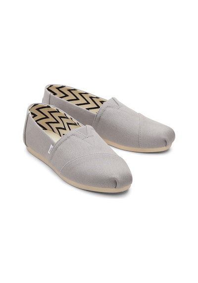 Espadril / Keten Kadın 10020858 Toms Alpargata Recycled Cotton Canvas Drizzle Grey Grey Gri