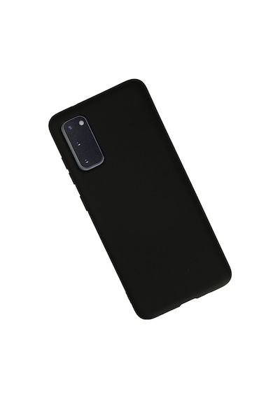 Samsung Galaxy  Uyumlu,  S20 Kılıf Nano İçi Kadife Silikon - Siyah