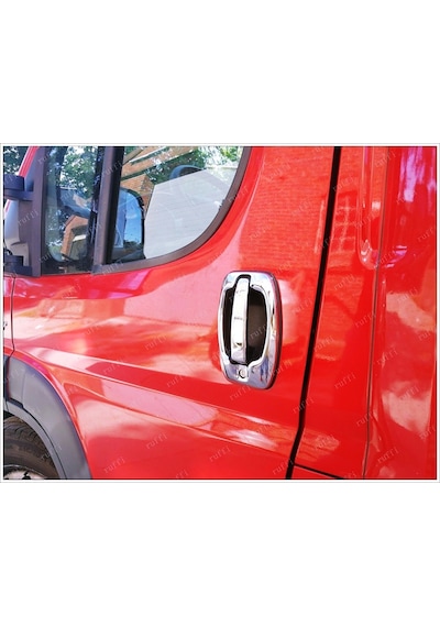 Fiat Ducato Krom Kapı Kolu+Çerçeve 4 Kapı 8 Parça 2006 ve Üzeri