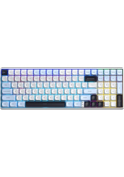 Aula S100 Pro Rgb Mekanik Hot Swap Brown Switch Mavi Kablosuz Gaming Klavye
