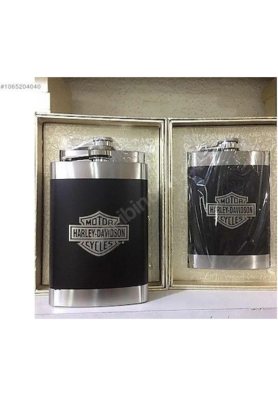 Harley Davidson Matara 8 Oz 240 Ml İçecek Matarası Çok Renkli