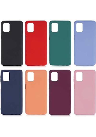 Galaxy M31s Kılıf Zore Mara Lansman Kapak Siyah