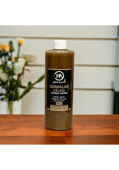 Gomalak Cilası Doğal Ahşap Verniği 500 Ml Antik Vernik Shellac