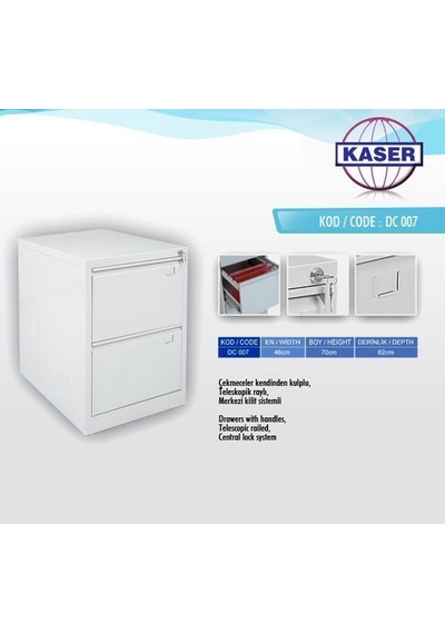 Doğuş Çelik Kartoteks Dolap Renk Seçenekli Doğuş Diğer