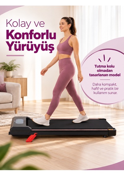 İnce Ve Pratik Tasarım Kompakt Yürüme Ve Koşu Bandı RL-870