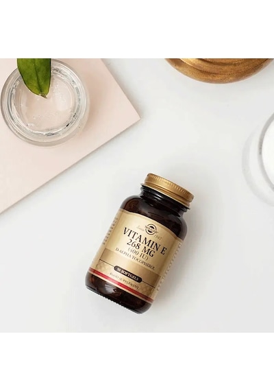 Solgar Vitamin E 400 IU Gıda Takviyesi Vitamin 3 x 50 Kapsül