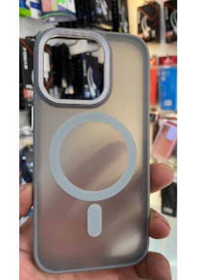 Apple iPhone Uyumlu  16 Pro Kamera Korumalı Mat Magsafe Wireless Şarj Destekli Renkli 45683