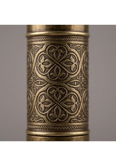 Aura Copper Nostaljik Manuel Kahve Karabiber Değirmeni 22 Cm Bakır Öğütücü - Altın - Çok Renkli