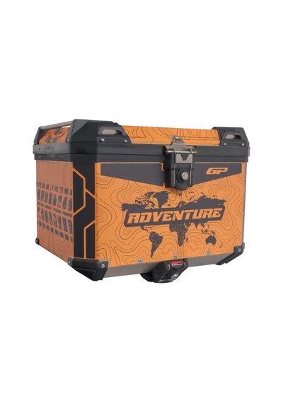 Gp Kompozit Dsn03 Universal 57 Lt Desenli Alüminyum Motosiklet Çantası