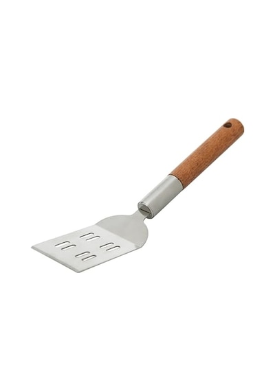 Ahşap Saplı Spatula Çok Renkli