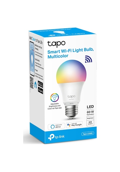 Tp-Link Tapo L530E Akıllı Kablosuz Çok Renkli Ampul