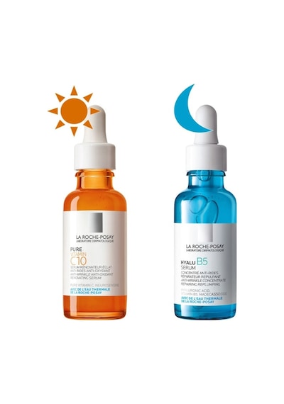La Roche Posay Pure C10 Serum 30 ML + Hyalu B5 Serum 30 ML