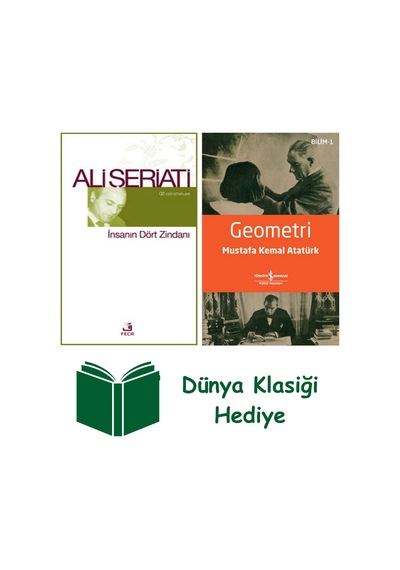 İnsanın Dört Zindanı Cep Boy + Geometri + Dünya Klasiği Hediye