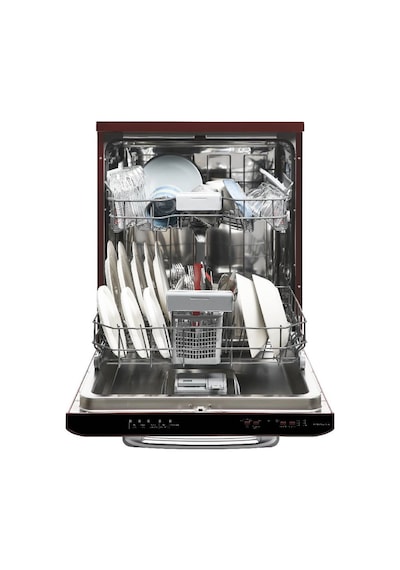 Vestel BM 5011 3 Programlı 13 Kişilik Retro Bulaşık Makinesi Bordo