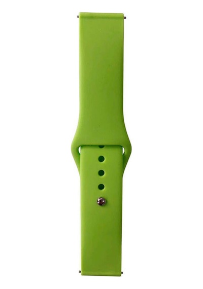 Huawei Gt2 42mm Band Serisi 20mm Klasik Kordon Silikon Strap Kayış-siyah