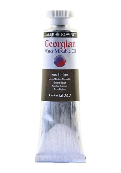 Dr Georgian Water Mixable Oil Su Bazlı Yağlı B 37 ML 247 Raw Umber