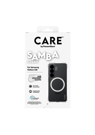 Panzerglass Care Samsung Galaxy Uyumlu  S26 Samba Qı Şeffaf Kılıf