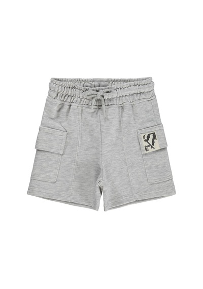 Civil Boys Basic Kargo Cepli 2-5 Yaş Kapri - Gri KARMELANJ