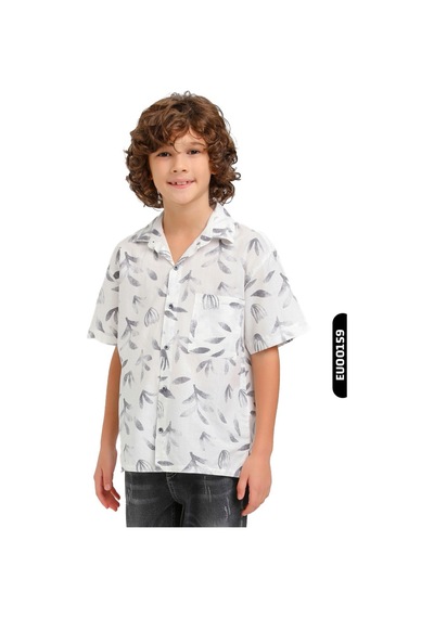 Xo Kids Erkek Çocuk Gömlek 5-9 Yaş 24115 Antrasit
