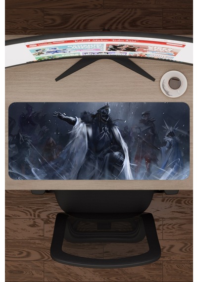 Capitano Genshin Impact Anime Oyuncu V4 - 70x30 Xl Gaming Mouse Pad Fare Altlığı