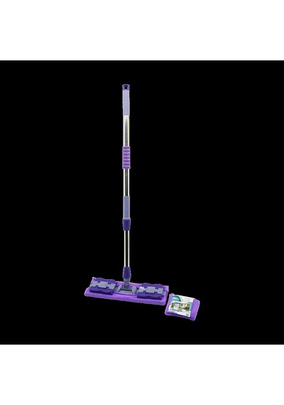 Mandallı Palet Mop Mikrofiber Paspas Metal Uzayan Sap 70-107 Cm 360 Çok Renkli