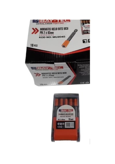 Bay-tec Mıknatıs Uçlu Bits Ucu Ph2x65 Mm Mu2040