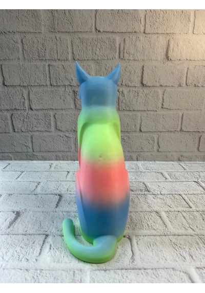 Açık Rainbow Kedi Biblo Modern Salon Ve Raf Dekoru