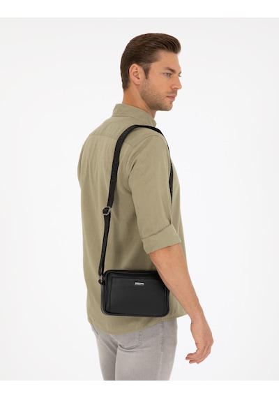 Pierre Cardin Erkek Siyah Çanta 50296020-vr046 Siyah