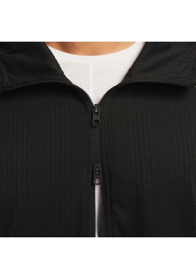 Nike Dri Fit Full-zip Erkek Sweatshirt Siyah