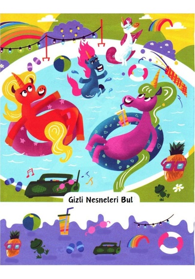 Gizli Nesneleri Bul Yaz-sil Kitabı