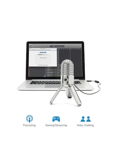 Samson Meteor Mic Usb Stüdyo Kondenser Mikrofon Krom