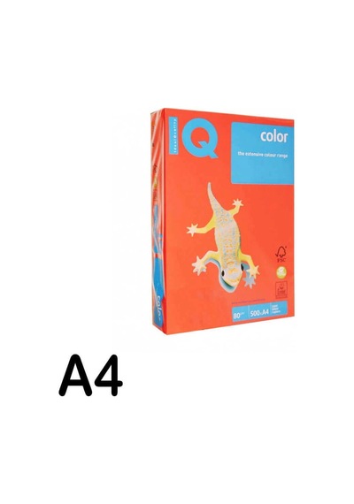 Mondi Fotokopi Kağıdı A4 80 Gr 500'lü Coral Kırmızı