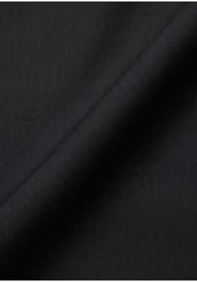 Ramsey Siyah Modern Fit Klasik Yün Karışımlı Pantolon siyah