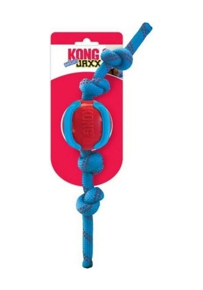 Kong Jaxx Brights Sandviç Şeklinde İp Uzantılı Köpek Oyuncağı M
